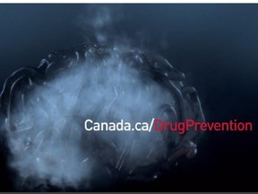 Focus groups responded positively to this controversial federal government anti-drug ad.