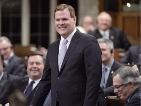 Foreign Minister John Baird speaks in the House of Commons in Ottawa on Feb. 3, 2015. Former foreign affairs minister John Baird has become a special international adviser to Barrick Gold Corp.