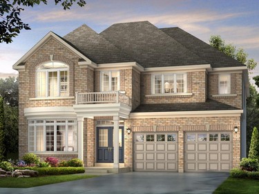 The Encore is either 3,554 square feet (elevation A, shown) or 3,580 square feet (elevation D).