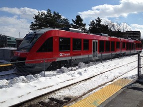 OC Transpo has resumed full service of the O-Train Trillium Line at Carleton University.