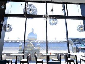 Lansdowne has a new Cineplex cinema.  Here is the view from the VIP lounge.   (Jean Levac/ Ottawa Citizen)