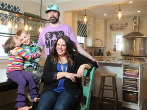 Wanting to live closer to her mom and stepdad, Meeka and Iain Proudfoot and their children Brett, 6 and Sophia, 4, bought half of a duplex in Westboro. Her parents live next door.