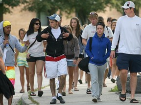 In September, 2009, Carleton University's campus bustles with returning students.