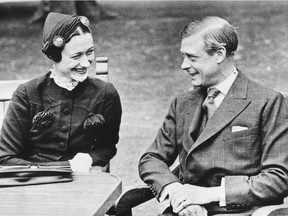 Wallis Simpson and the Duke of Windsor in 1937.