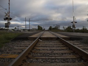 The city of Ottawa reports problems with rail crossing at Moodie near Fallowfield.