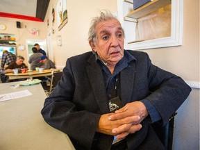 Ron Julien, 71, checks in daily with the staff at the Odawa Centre at 501 Rideau St. Now he's unsure what he will do.