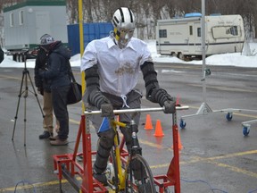 The Carleton University Crash Dummy (CUCD) team performs its final crash test of the academic year on Friday, March 27 in co-ordination with Ottawa Police Service.