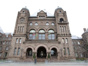 TORONTO, ONT.:DECEMBER 3, 2009--Toronto's Queen's Park, home of the Ontario Legislative Building, Thursday December 3, 2009. (Peter J. Thompson / National Post)     For Story By /National Post/Stock//NATIONAL POST Staff Photo //NATIONAL POST STAFF PHOTO ORG XMIT: POS2012112816212658