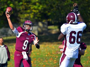 Ottawa's Tyler Rehman is a highly regarded high school quarterback currently playing in Maryland.