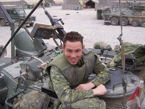UNDATED -- Undated handout photo of Stuart Langridge. Langridge takes a break in Afghanistan. HANDOUT: Family photo. FOR SHARON KIRKEY (POSTMEDIA NEWS).  0810-soldiers-suicide
