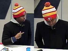 Suspect in attempted bank holdup at new Lansdowne.
