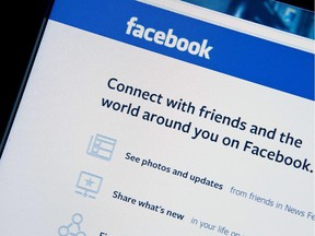 This January 30, 2014 file photo taken in Washington,DC, shows the splash page for the social media internet site Facebook. AFP PHOTO / Karen BLEIERKAREN BLEIER/AFP/Getty