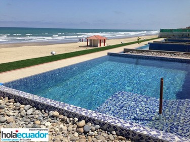 HolaEcuador's beachfront development, on the Pacific coast of Ecuador