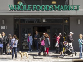 Whole Foods at Lansdowne was open for shopping on Good Friday.