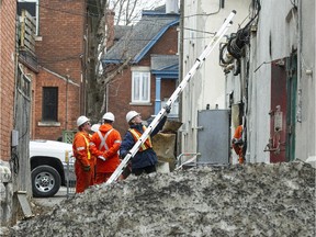 Six businesses were affected by the Glebe fire, which began with an explosion on Thursday night.