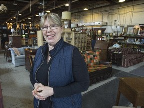 "There's nothing we don't sell," says Diana Fuller, owner of MacLean and Associates Consignment Shop and Auction Hall.