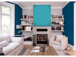 For those fearful of colour, create a focal wall in a bold hue rather than painting all walls the same.
