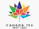 Canada 150 logo. 