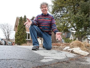 Chris Johnson discovered some rather sizeable cracks in his driveway last February after an Ottawa Hydro truck drove over it in order to access some wires on his neighbour's house. He's trying to be reasonable in order to get it repaired but is having no luck.
