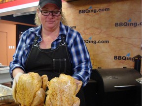 Danielle Dimovski, aka Diva Q, is a popular judge of barbecue contests and host of TV program.