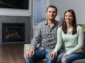 Living with her parents for a year allowed Alexandra Dicks and Dominik Rozman to save for the down payment on their Valecraft townhome at Trailwest. Even still, they did not spend the maximum that they qualified for when getting mortgage pre-approval.