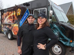 Richard Hash and his wife Renee Bergeron own Bytown Bayou Louisiana Smokehouse, which will sell authentic Louisiana style smoked bbq pulled pork, chicken and brisket on a bun in Hintonburg, on the east side of Spadina between Somerset and Wellington.