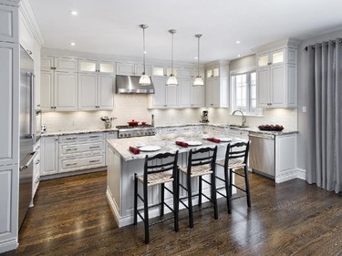 Paula Norton-Moxon of Laurysen Kitchens took first place in the category of kitchen: classic/traditional, $20,000 to $39,999.