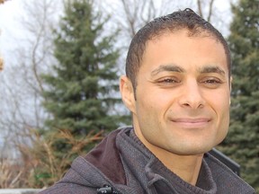 Imam Mohamad Jebara plans to cycle and Rollerblade to Toronto in late May to raise awareness for organ donations.