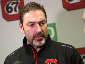 Ottawa 67's coach Jeff Brown picked a 6'9" defenceman from Belarus.