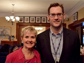 Mary de Toro, chair of the Ottawa branch of the Monarchist League of Canada, and Peter Kucherepa, vice chair of events for the branch, welcomed guests Thursday evening for the royal baby shower in anticipation of the newest addition to the royal family due later this month.