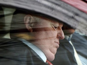 Suspended Sen. Mike Duffy arrives at the courthouse in Ottawa recently.