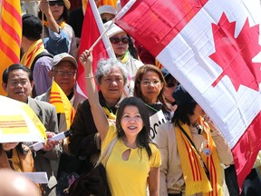 More than 500 people came out for the inaugural Journey to Freedom Day on Thursday to commemorate the 40th anniversary of the fall of Saigon and to recognize the exodus of Vietnamese refugees and boat people to Canada.