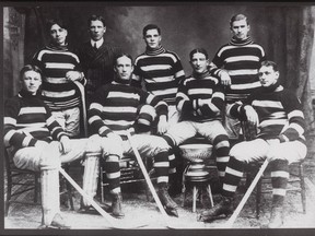 The 1905 Stanley Cup champions, the Ottawa Silver Seven.