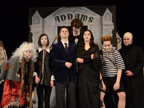 A scene from A.Y. Jackson High School's Cappies production of the play The Addam's Family