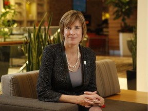 President of the Professional Institute of the Public Service of Canada Debi Daviau .