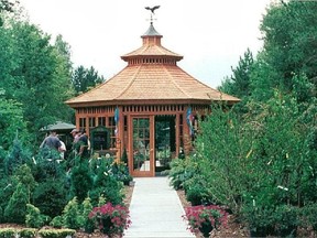 Rideau Woodland Ramble  is set on seven acres near Merrickville with a large gazebo garden centre amidst lush perennials and walking trails.