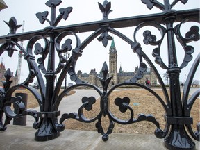 The Centre Block on Parliament Hill.