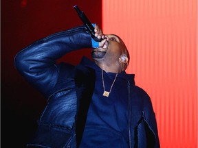 Kanye West recently in New York. The announcement that West will perform at RBC Ottawa Bluesfest sparked controversy on March 30. '(AP Photo/Starpix, Dave Allocca)