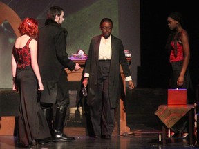 A scene from Notre Dame High School's Cappies production of Dracula.