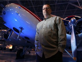 Vince Charron is a retired airline pilot who is leading an expedition next month to the Quebec bush in search of the long-lost wreck of a crashed Lockheed Super Constellation. Three men died in the 1973 crash near Casey, Que. He is photographed at the Canada Aviation and Space Museum.