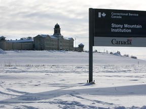 WINNIPEG, MB: JANUARY 11, 2009 -- Four inmates remain in hospital and a lockdown was in effect January 11, 2009 at Stony Mountain Institution after a riot broke out in the federal penitentiary.            (Ruth Bonneville / Winnipeg Free Press) ADD: prison jail Canada Canadian /pws