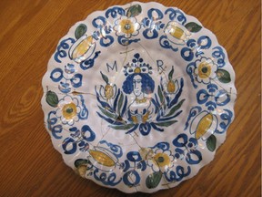 Made to imitate Chinese porcelain in the 17th century, this Delft bowl is quite rare.
