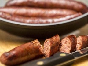 Pork of Yore has just started making Andouille sausages.