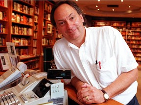 Then Nicholas Hoare bookshop-manager David Dollin in 1998.