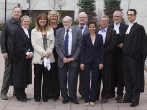 The defendants in the high-profile federal bid-rigging trial were found not guilty at the Ottawa Courthouse in April 2015.