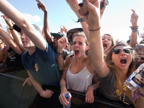 A crowd at Bluesfest. The festival was the big winner in this spring's round of grants from the Ontario Music Fund. (Wayne Cuddington/Ottawa Citizen)
