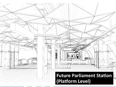 Future Parliament Station (platform level).