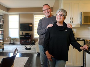 Despite many hiccoughs and frustrations, Dan and Janice Kennedy have adjusted to condo living.