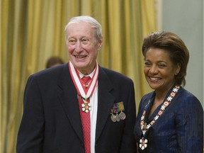 Leon Katz of Ottawa Ontario becomes an officer of the order of Canada.