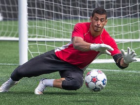 Ottawa Fury netminder Waleed Cassis.